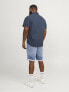 Фото #2 товара Рубашка Jack & Jones Plus Slim Fit Navy Blazer