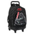 Фото #1 товара Школьный рюкзак с колесиками Star Wars The fighter Чёрный 33 X 45 X 22 cm