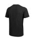 ფოტო #4 პროდუქტის Men's Threads Cam Newton Black Carolina Panthers Tri-Blend Player Graphic T-shirt