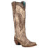 Фото #3 товара Corral Boots Milagro Eagle Snip Toe Cowboy Womens Brown Casual Boots A4303