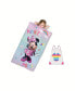 Фото #2 товара Jay Franco Minnie Mouse Boutique Minnie Rainbow Slumber Bag, Sack, 54" x 27"