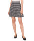 ფოტო #1 პროდუქტის Women's Gingham A-Line Mini Skirt