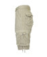 Фото #3 товара Men's Vintage-Like Cotton Cargo Belted Shorts