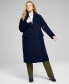 Фото #1 товара Women's Plus Size Single-Breasted Coat, Created for Macy's