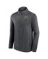 Men's Gray Vegas Golden Knights Authentic Pro Rink Fleece Full-Zip Jacket
