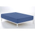 Fitted bottom sheet Alexandra House Living Blue 105 x 190/200 cm