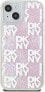 Фото #1 товара DKNY DKNY Liquid Glitter Multilogo - Etui iPhone 15 / 14 / 13 (różowy)