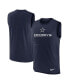 Фото #1 товара Men's Navy Dallas Cowboys Muscle Trainer Tank Top