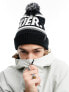 Фото #1 товара Planks bobble unisex ski beanie in black