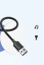 Фото #11 товара Kabel przewód USB - micro USB 2A 1m czarny