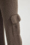 Фото #8 товара Брюки defacto Wide Leg Kargo Cepli Трикотажные Панталоны B8625ax23cw
