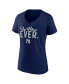 Фото #3 товара Women's Navy New York Yankees Mother's Day V-Neck T-shirt