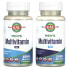 Men's Multivitamin, Morning & Evening, 2 Pack, 60 Tablets Each