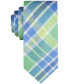 ფოტო #1 პროდუქტის Men's Festive Plaid Tie