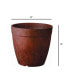 Manufacturing ArtStone Dolce Round Planter Rust 10"