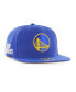 Фото #1 товара Men's Royal Golden State Warriors Sure Shot Captain Snapback Hat