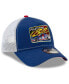 Фото #4 товара Men's Blue, White Bill Elliott Legends 9Forty A-Frame Adjustable Trucker Hat