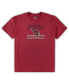 Men's Cardinal Arizona Cardinals Big and Tall Lodge T-shirt and Pants Sleep Set