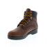 Фото #8 товара Wolverine DuraShocks Slip Resistant 6" W210048 Mens Brown Leather Work Boots