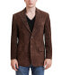 Фото #2 товара Men Grant 2-Button Suede Leather Blazer