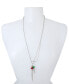 Betsey Johnson stone Icicle Pendant Necklace - фото #2