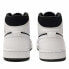 Фото #5 товара Кроссовки Nike Air Jordan 1 Mid White Black (Черно-белый)