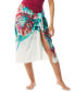 ფოტო #1 პროდუქტის Women's Contours Topas Convertible Oversize Sarong Cover-Up