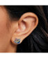 Sanrio Rainbow Crystal Stud Earrings, officially licensed