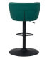 Фото #4 товара 46" Steel, Polyester Tarley Adjustable Base Bar Chair