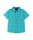 Фото #1 товара Toddler Boys / Sunglasses Print Short Sleeve Buttondown Shirt