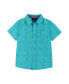 Toddler Boys / Sunglasses Print Short Sleeve Buttondown Shirt