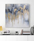 Фото #5 товара Golden Lighting 2 Textured Glitter Hand Painted Canvas Wall Art, 36" x 36"