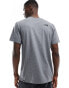 The North Face Simple Dome logo t-shirt in dark grey