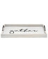 Фото #3 товара Decorative Wood Serving Tray with Handles - Gather