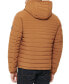 Фото #2 товара Men's Stretch Quilted Hooded Jacket