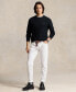 Men's Textured Cotton Crewneck Sweater