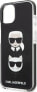 Karl Lagerfeld Etui Karl Lagerfeld do iPhone 13 mini 5,4" hardcase czarny/black Karl&Choupette Head - фото #6