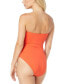 Фото #2 товара Women's Convertible Bandeau One-Piece Swimsuit