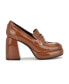 ფოტო #2 პროდუქტის Women's Verge Slip-On Square Toe Block Heel Loafers
