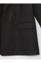 Фото #3 товара LCW Modest Düz Uzun Kollu Keten Kadın Blazer Ceket