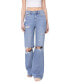ფოტო #1 პროდუქტის Women's Super High Rise 90'S Vintage-like Flare Jeans