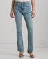 ფოტო #1 პროდუქტის Petite High-Rise Bootcut Jeans