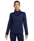 Фото #1 товара Толстовка для бега Nike женская Dri-FIT Swift Element UV 1/2-Zip