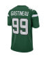 ფოტო #2 პროდუქტის Men's Mark Gastineau Gotham Green New York Jets Game Retired Player Jersey