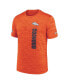 Фото #3 товара Men's Orange Denver Broncos 2024 Sideline Velocity Performance T-Shirt