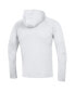 Фото #2 товара Men's White Maryland Terrapins Throwback Tech Long Sleeve Hoodie T-shirt