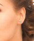 ფოტო #2 პროდუქტის 4-Pc. Set Lab-Grown White Sapphire Holiday-Themed Stud Earrings (1/3 ct. t.w.) in Sterling Silver