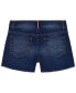 ფოტო #2 პროდუქტის Little Girls Stretch Denim Frayed Hem Shorts