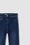 Skinny Fit Yüksek Bel Jean Pantolon