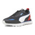 Фото #2 товара Puma Bmw Mms Rider Fv Lace Up Mens Black Sneakers Casual Shoes 30777901